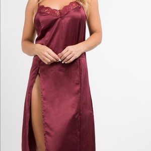 High Split Sexy Sleepwear